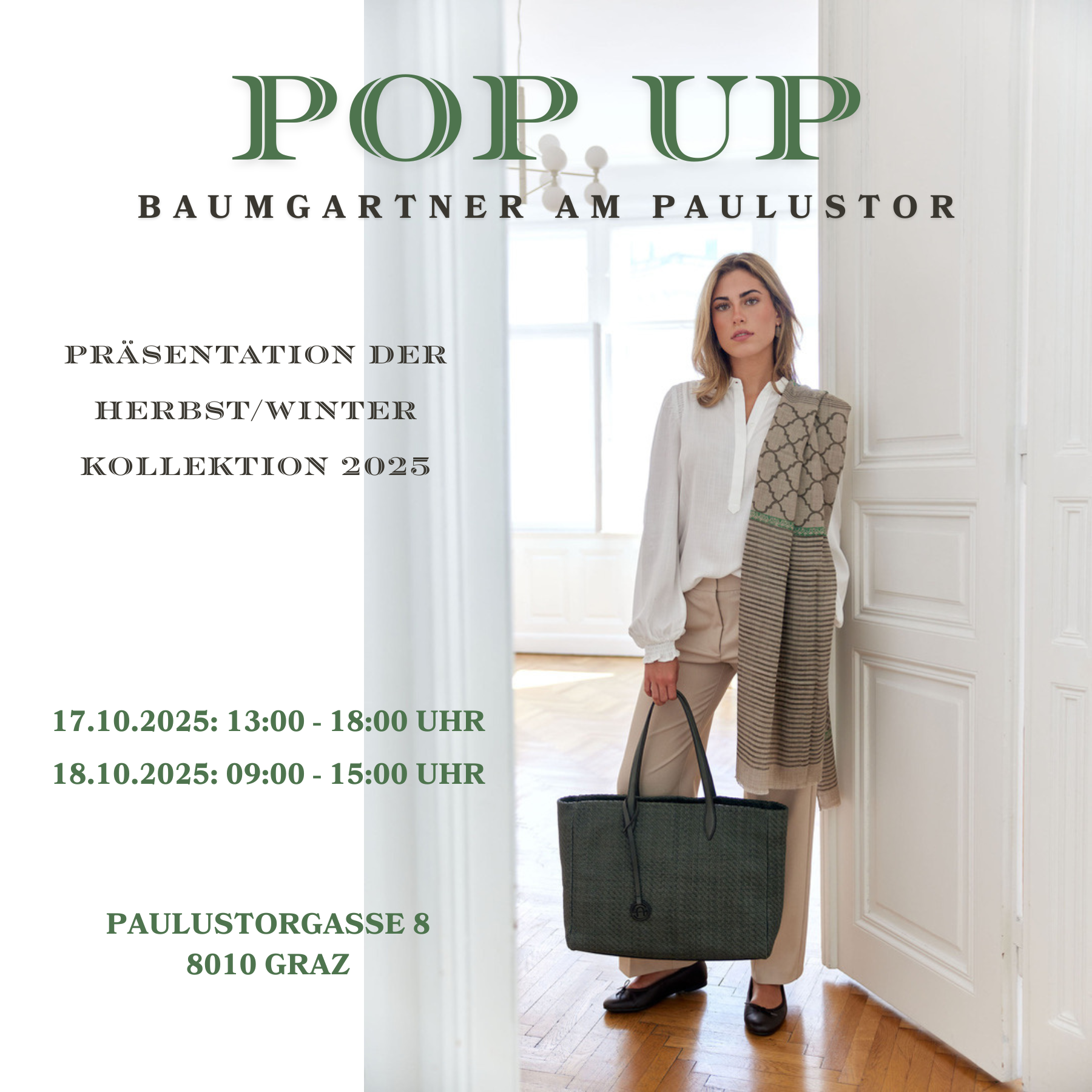 Pop Up Time beim Baumgartner am Paulustor