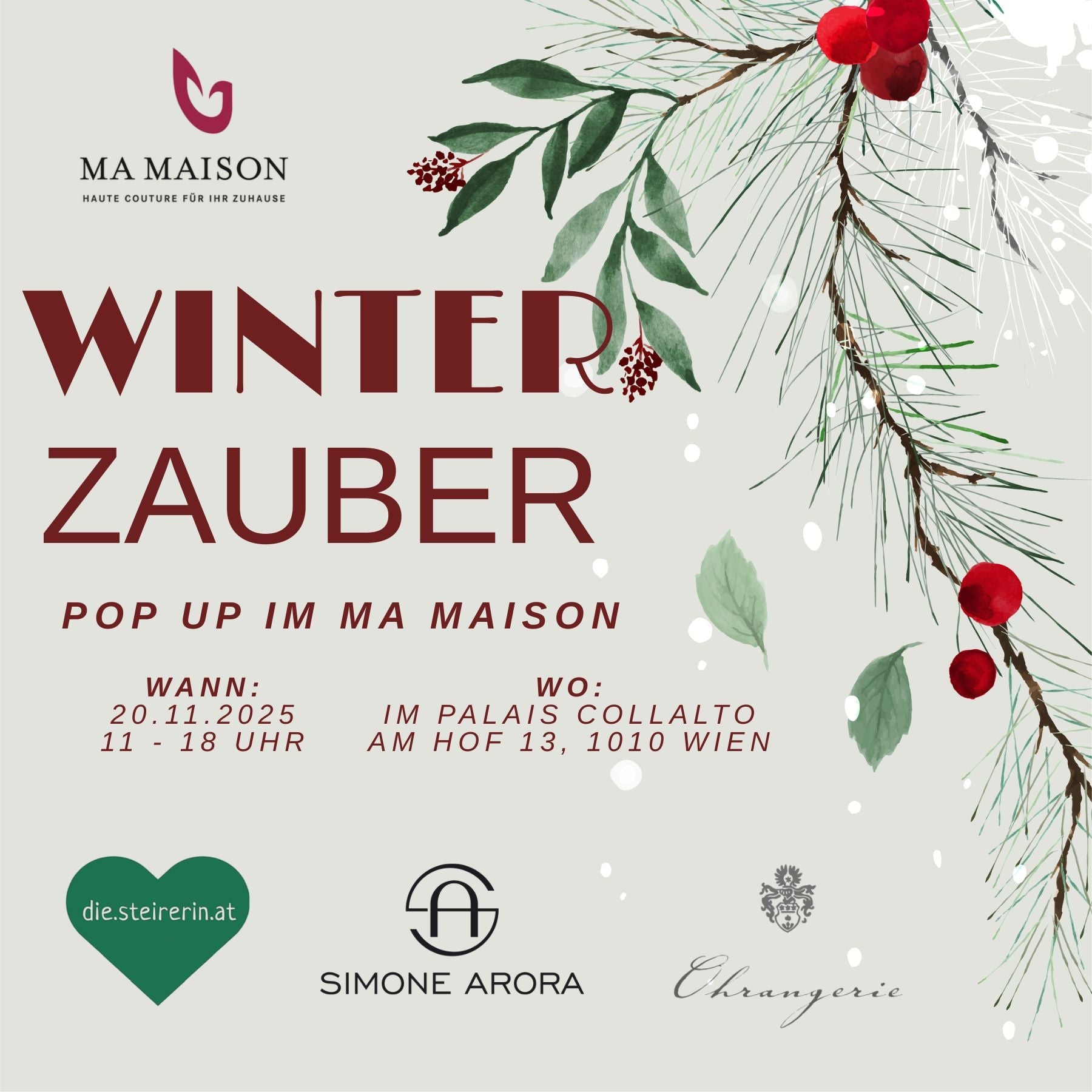 Winterzauber im Ma Maison