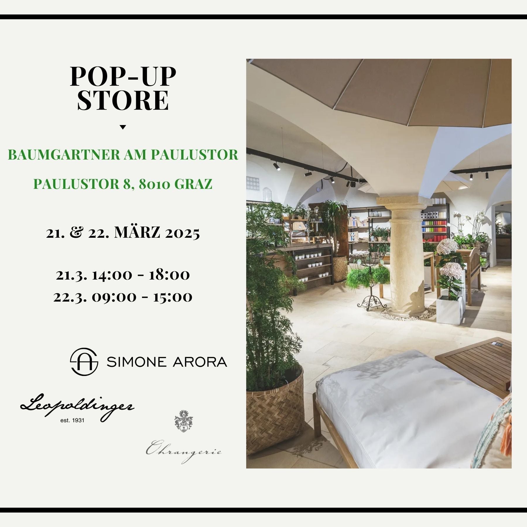 Pop Up Zauber in Graz