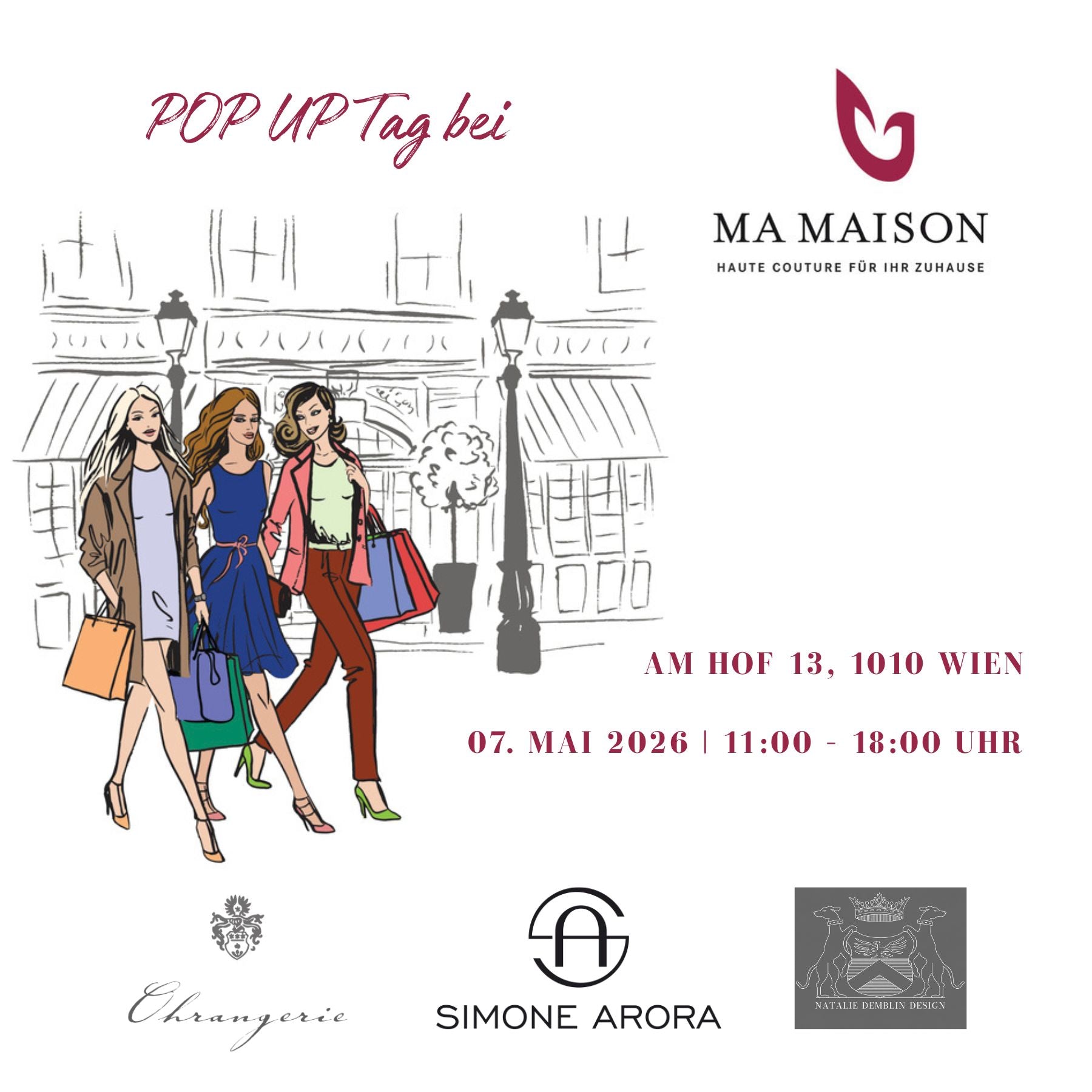 POP UP TAG bei Ma Maison