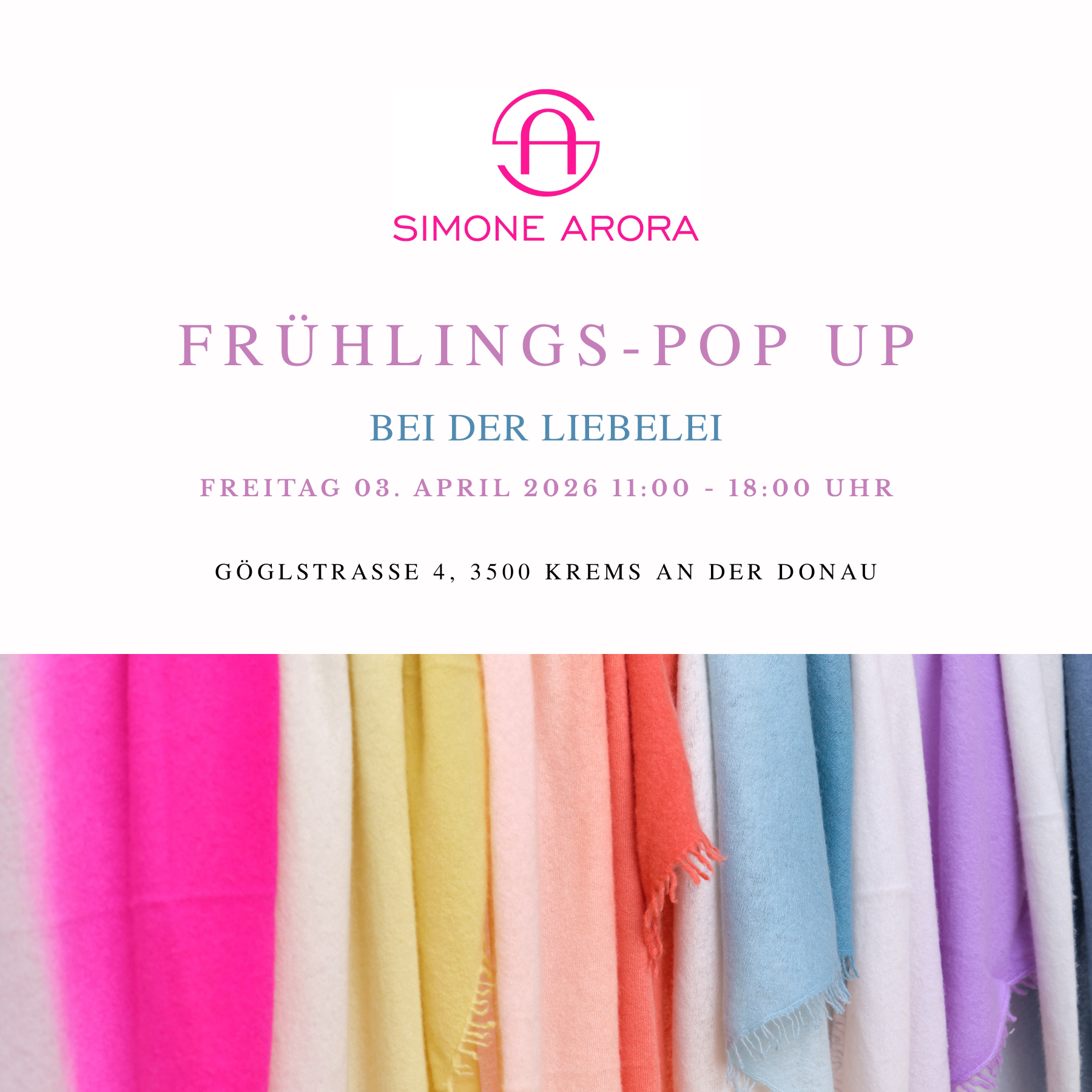 Frühlings-Pop Up bei der Liebelei