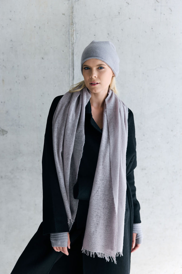 Cashmere Schal taupe