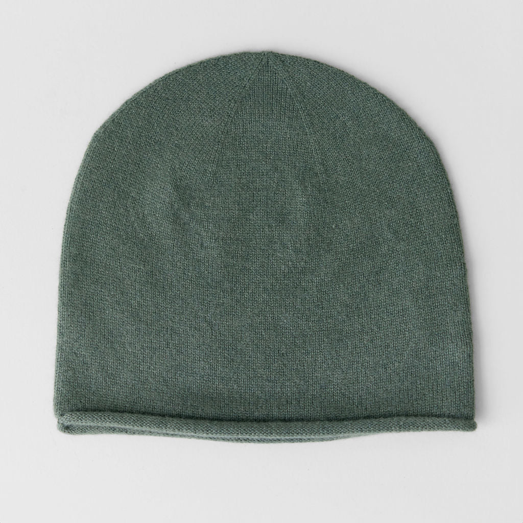 Cashmere Beanie olive