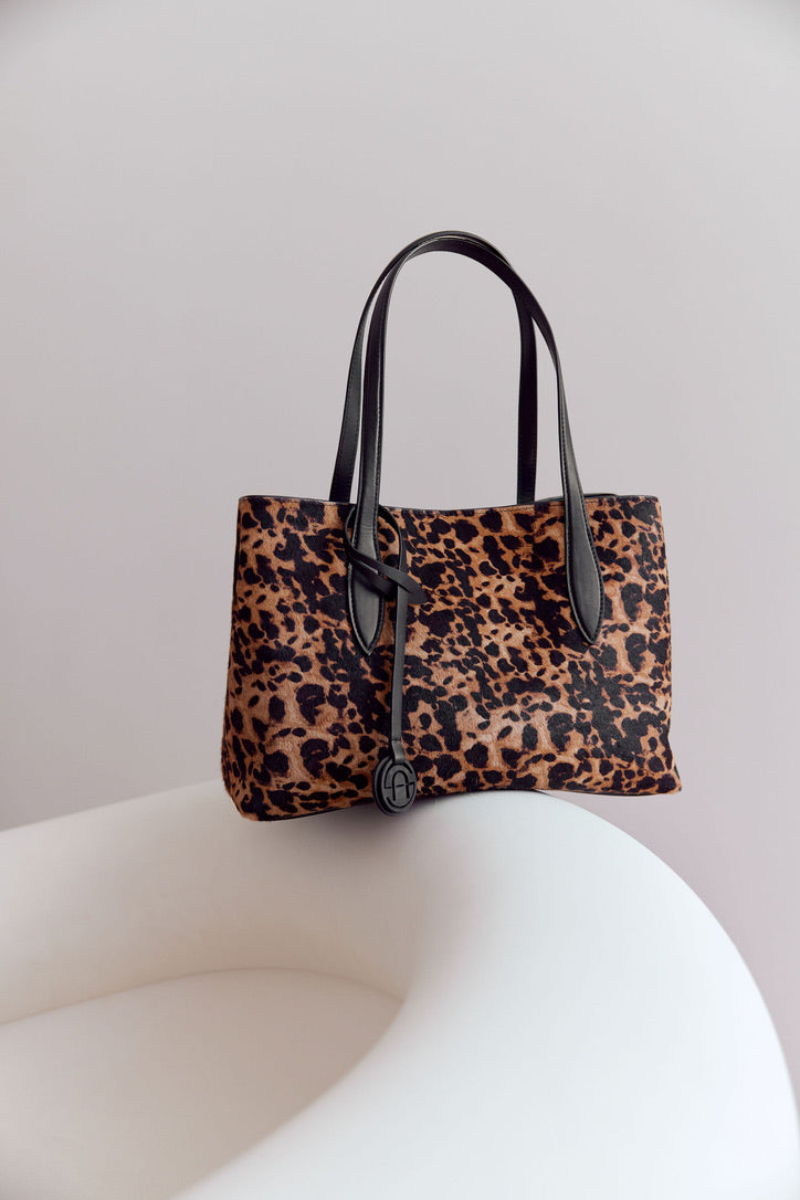 Ledertasche Hairon Leo Print