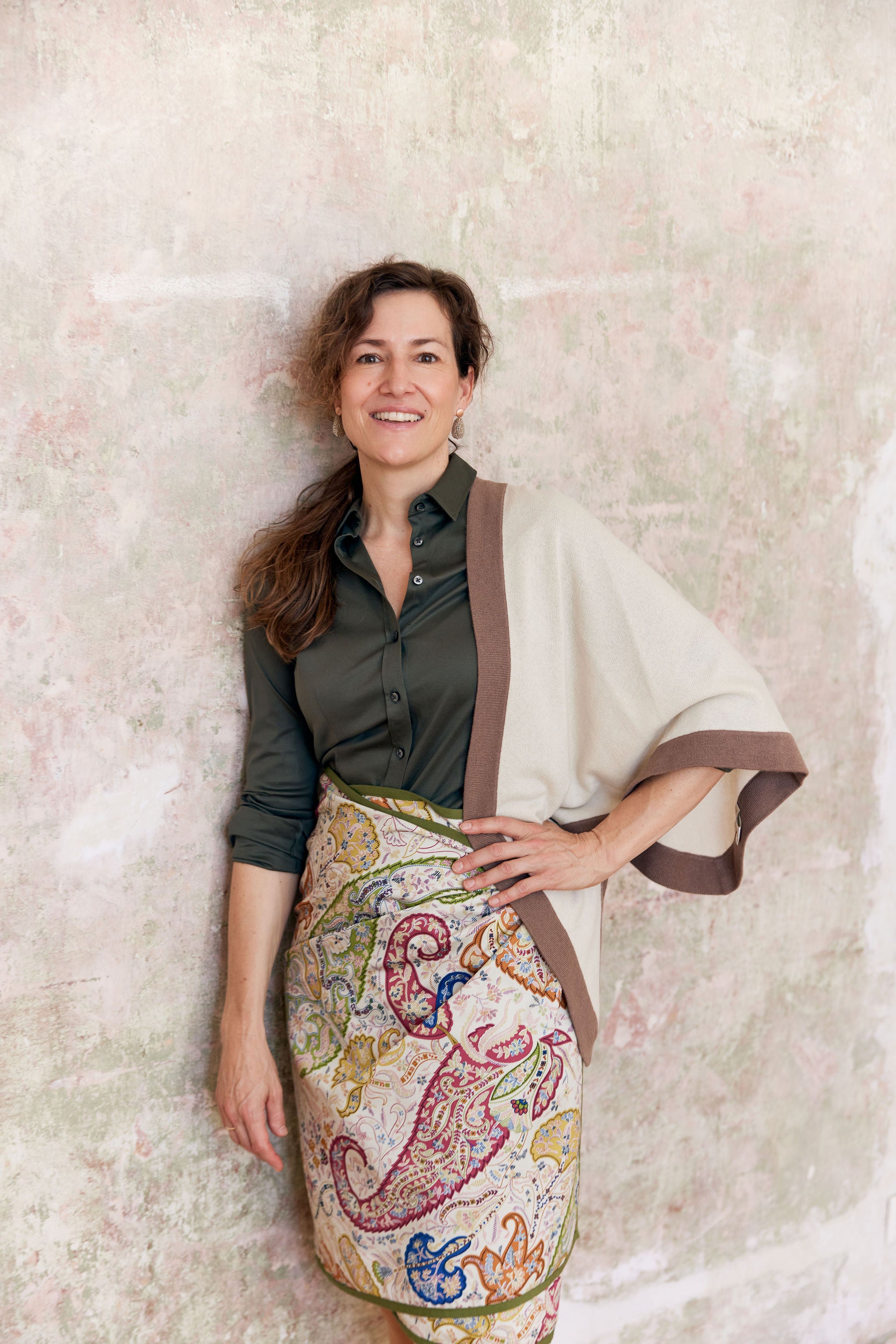 Triangle creme/braun