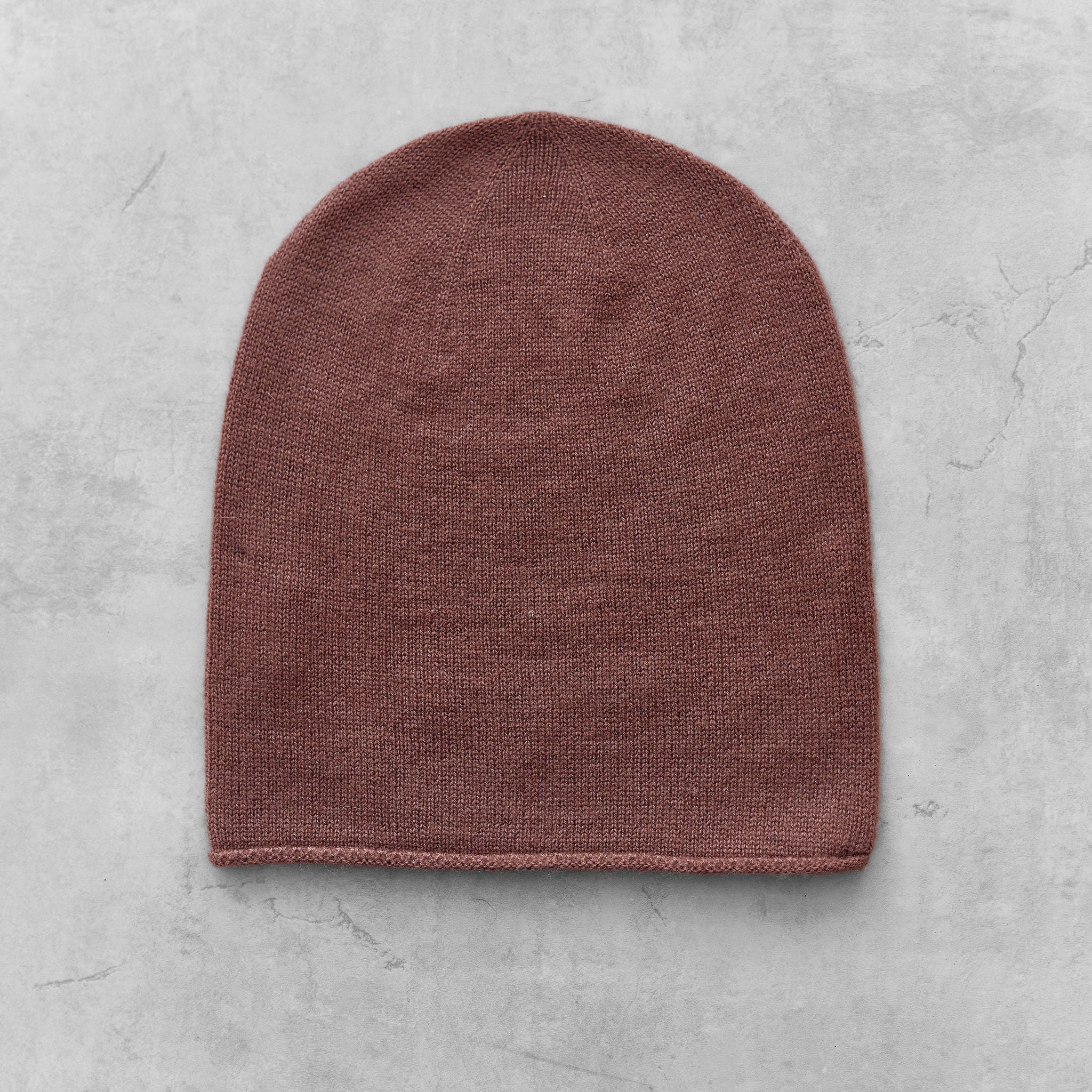 Cashmere Beanie braun