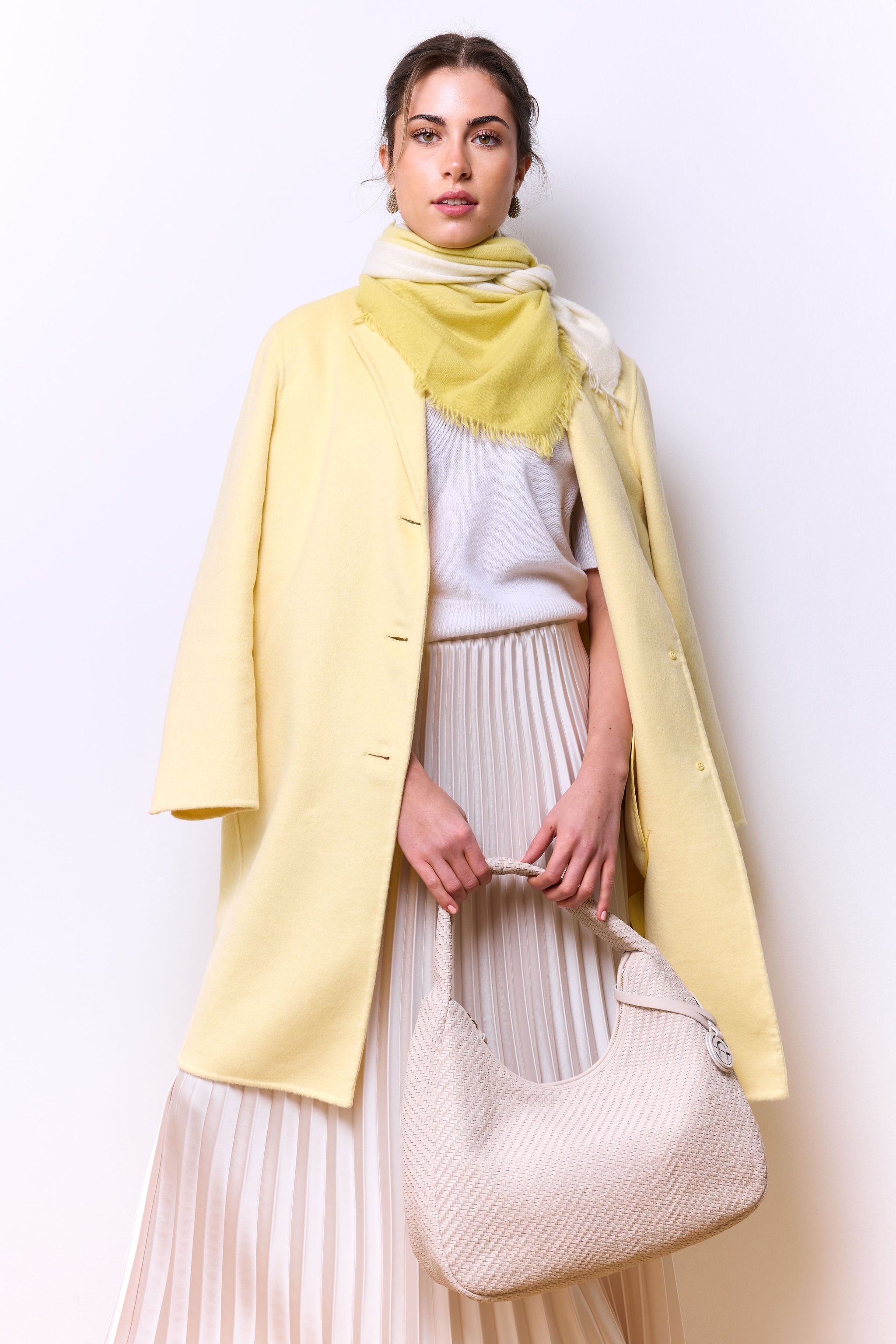 Triangle ombré lemon