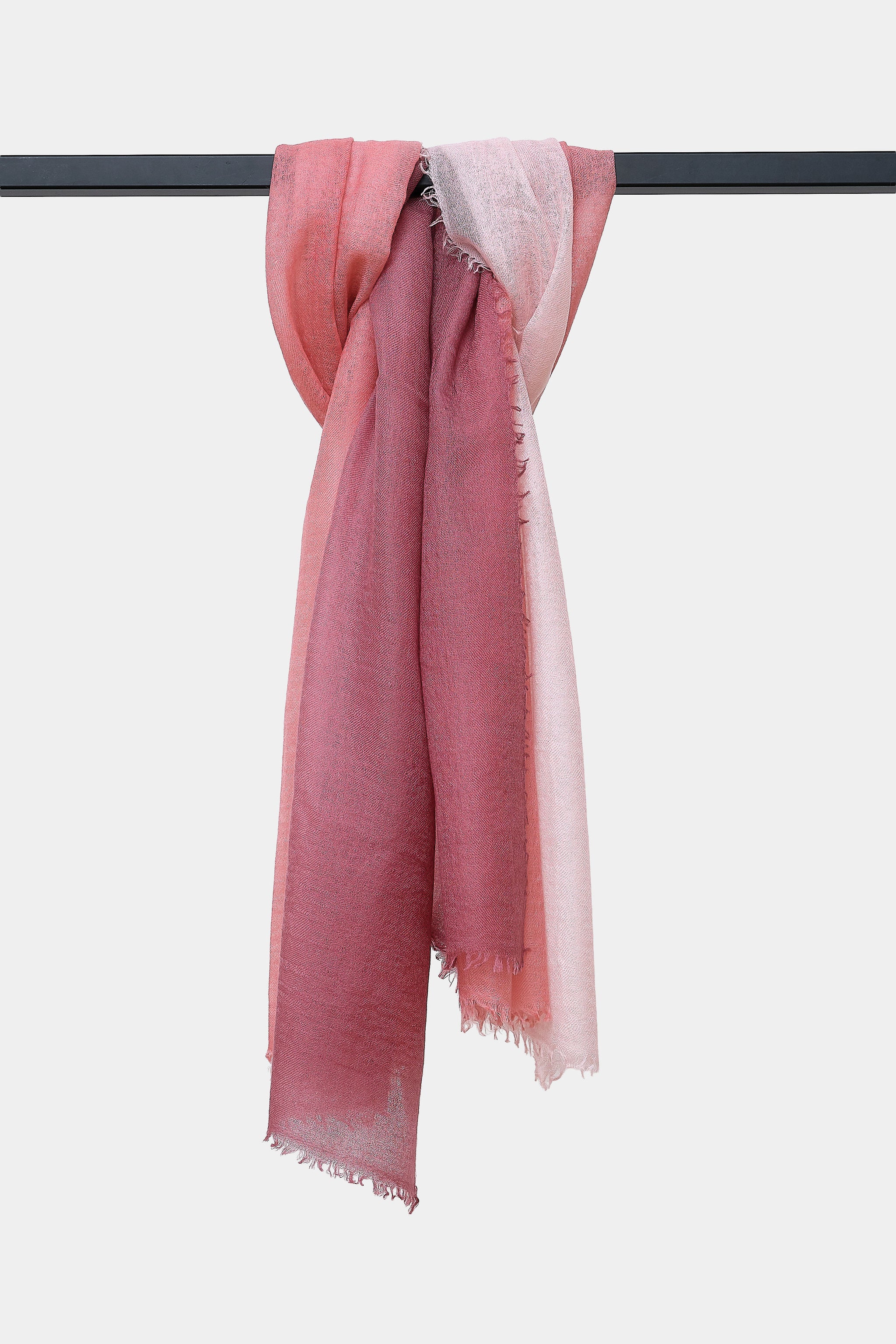 Schal ombré rosé