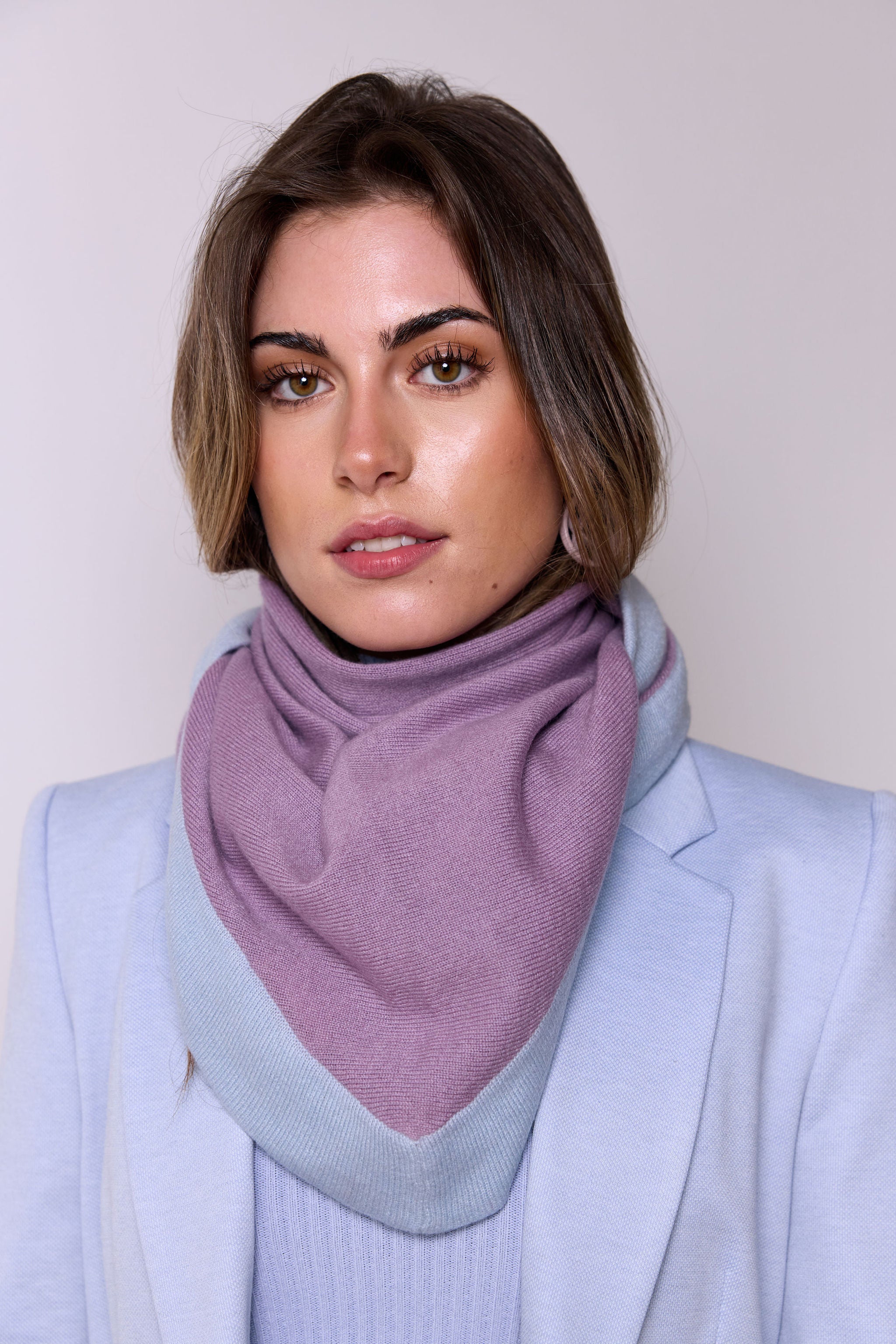 Triangle flieder/hellblau