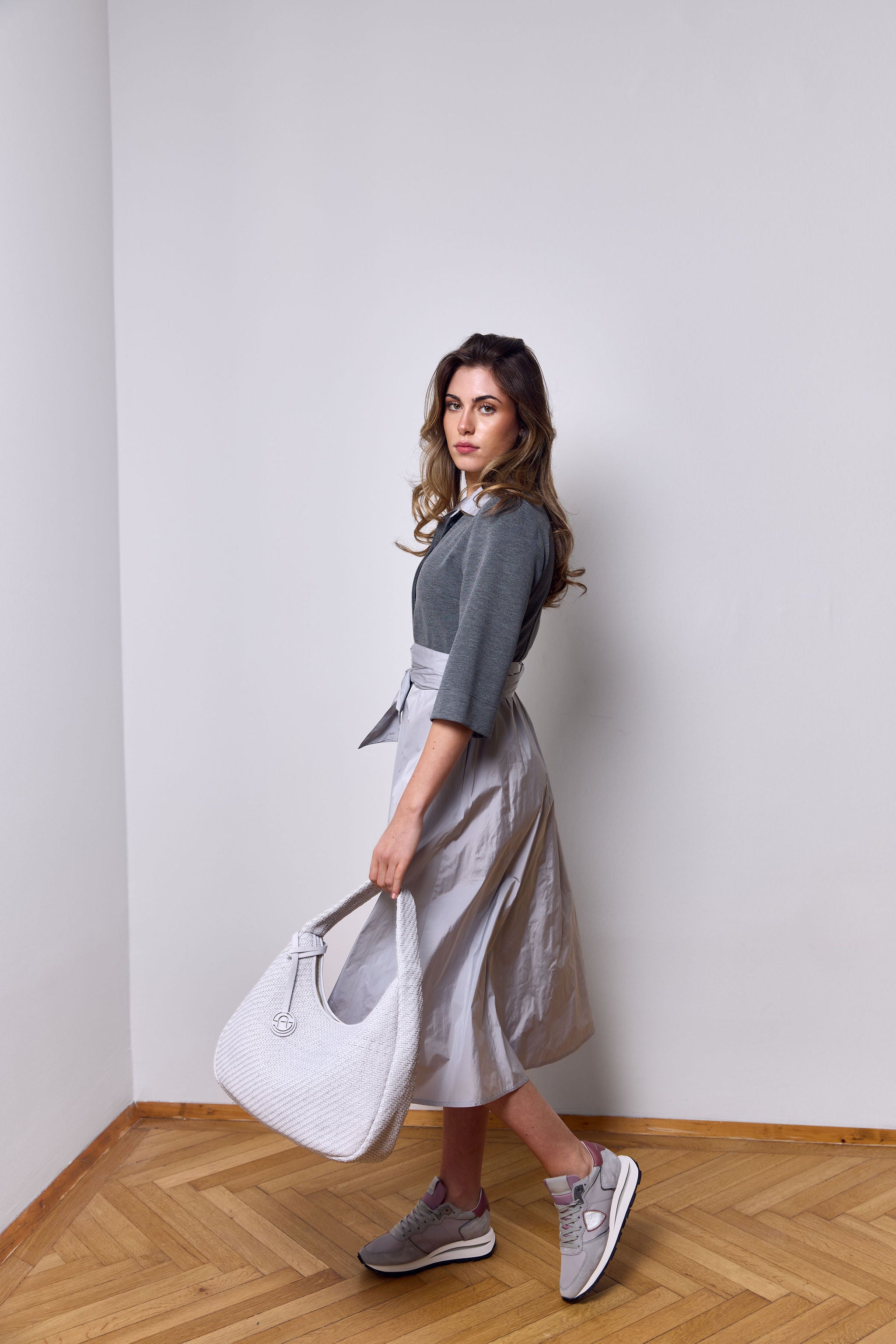 Hobo bag grey