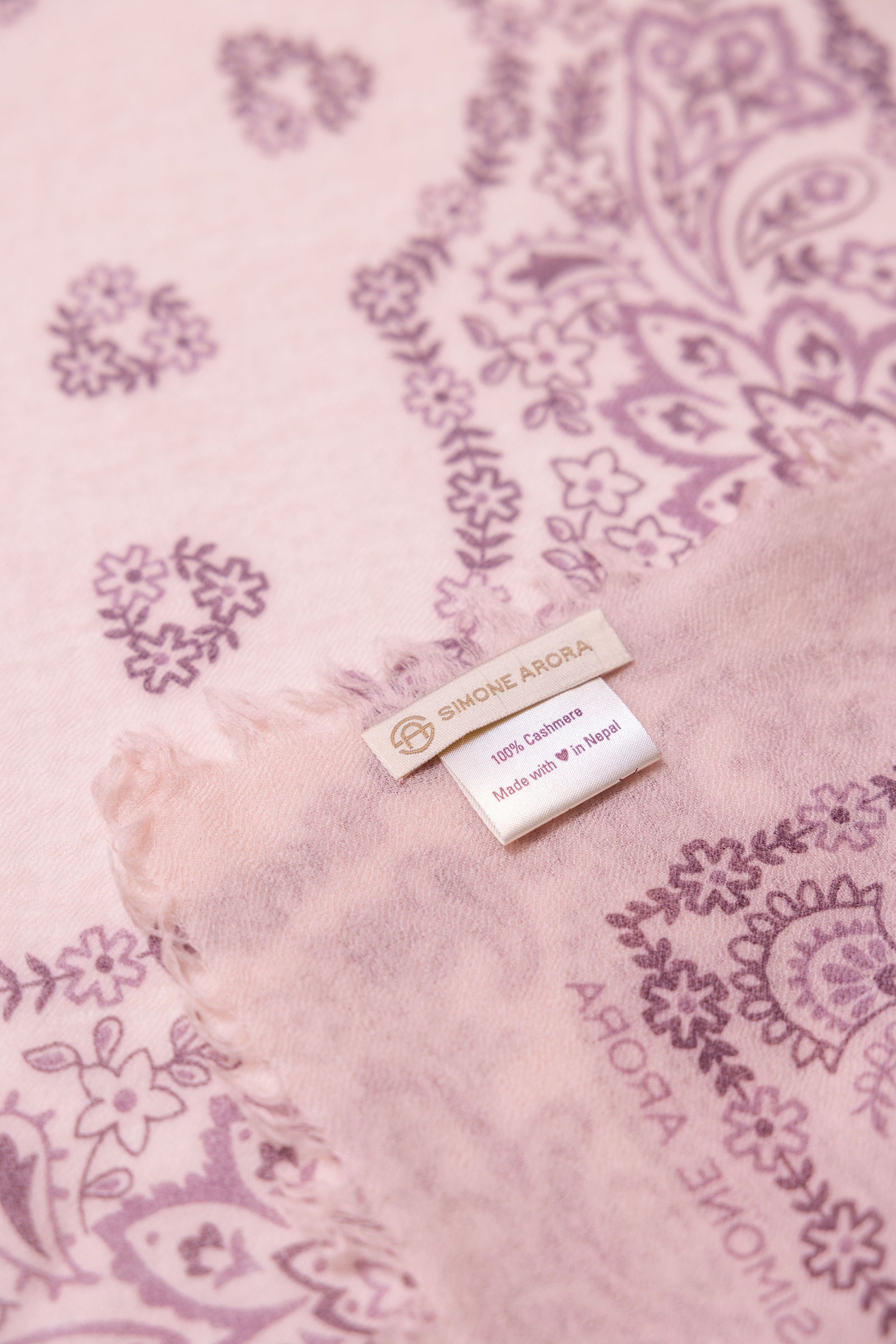 Bandana Rose Élégance