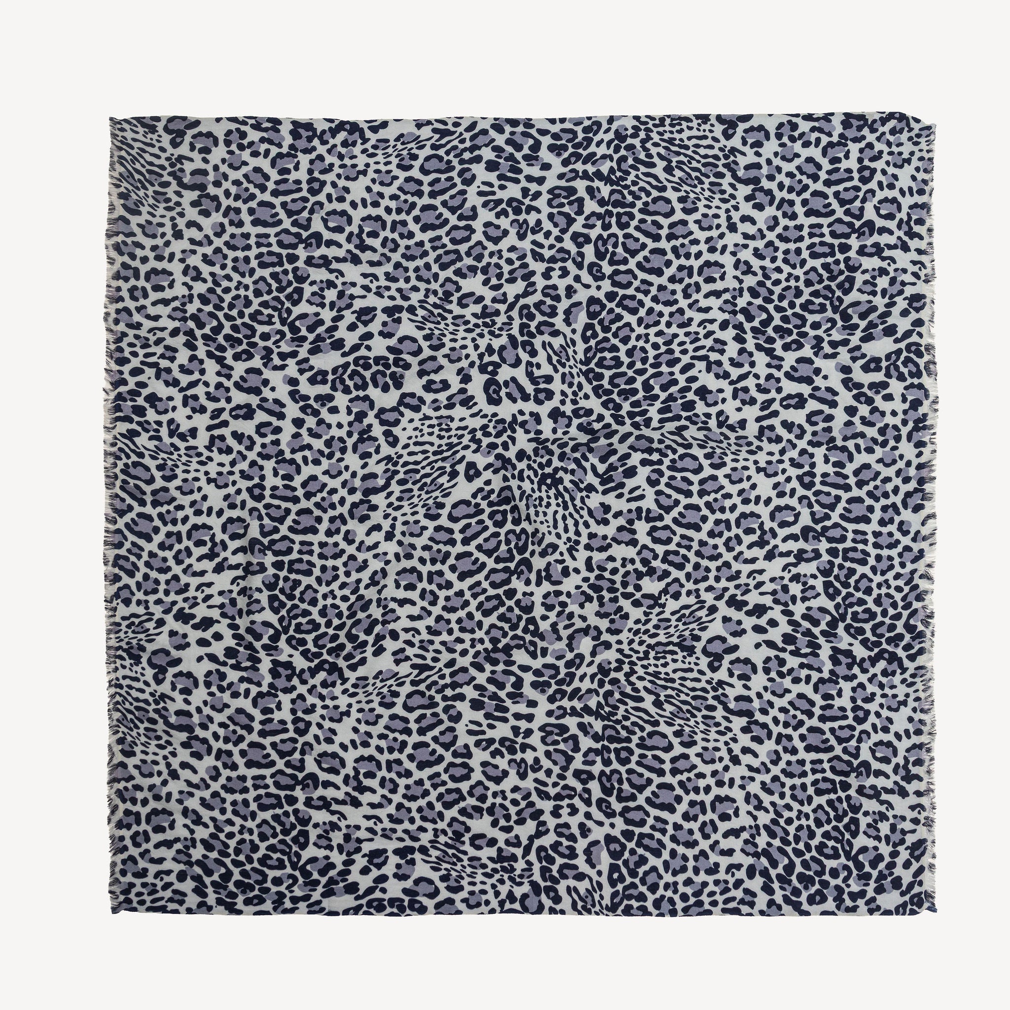 Tuch Denim Leopard