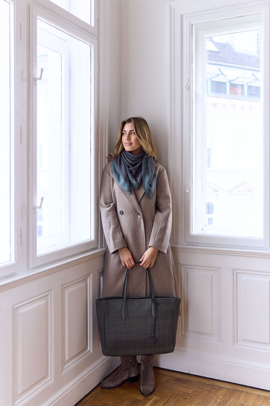 Triangle grau/petrol