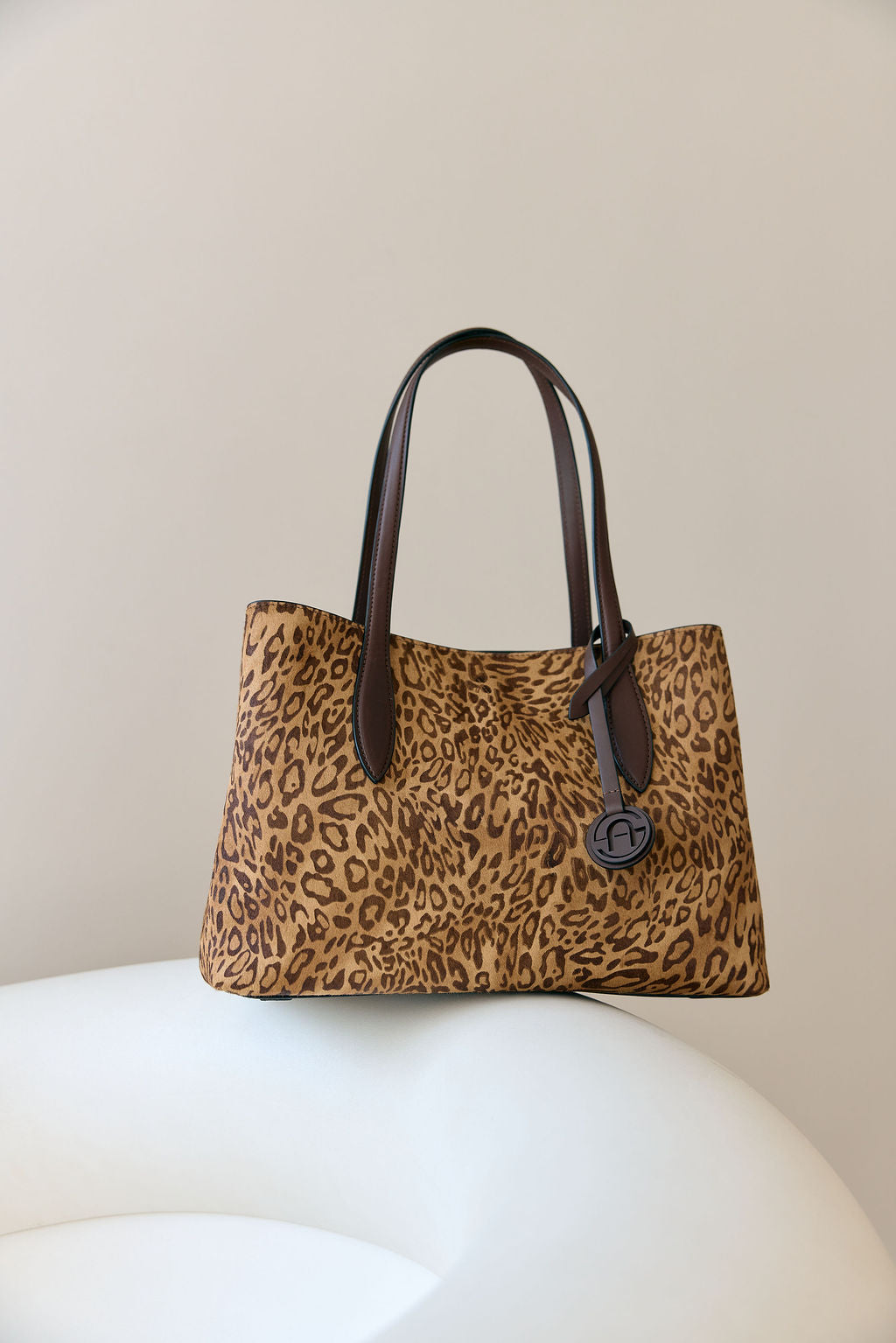 Leopard Classic Bag – Hairon Leather Braun