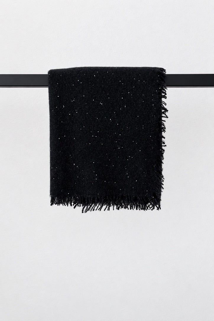Sparkle Cashmere Schal anthrazit