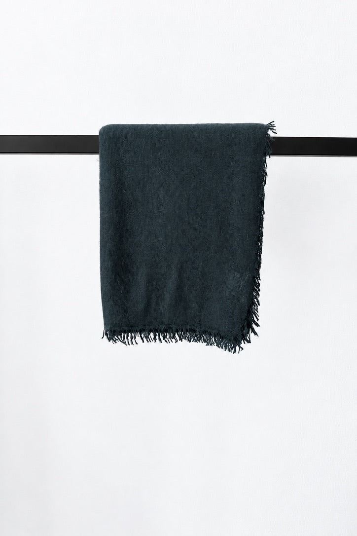 Cashmere Schal waldgrün