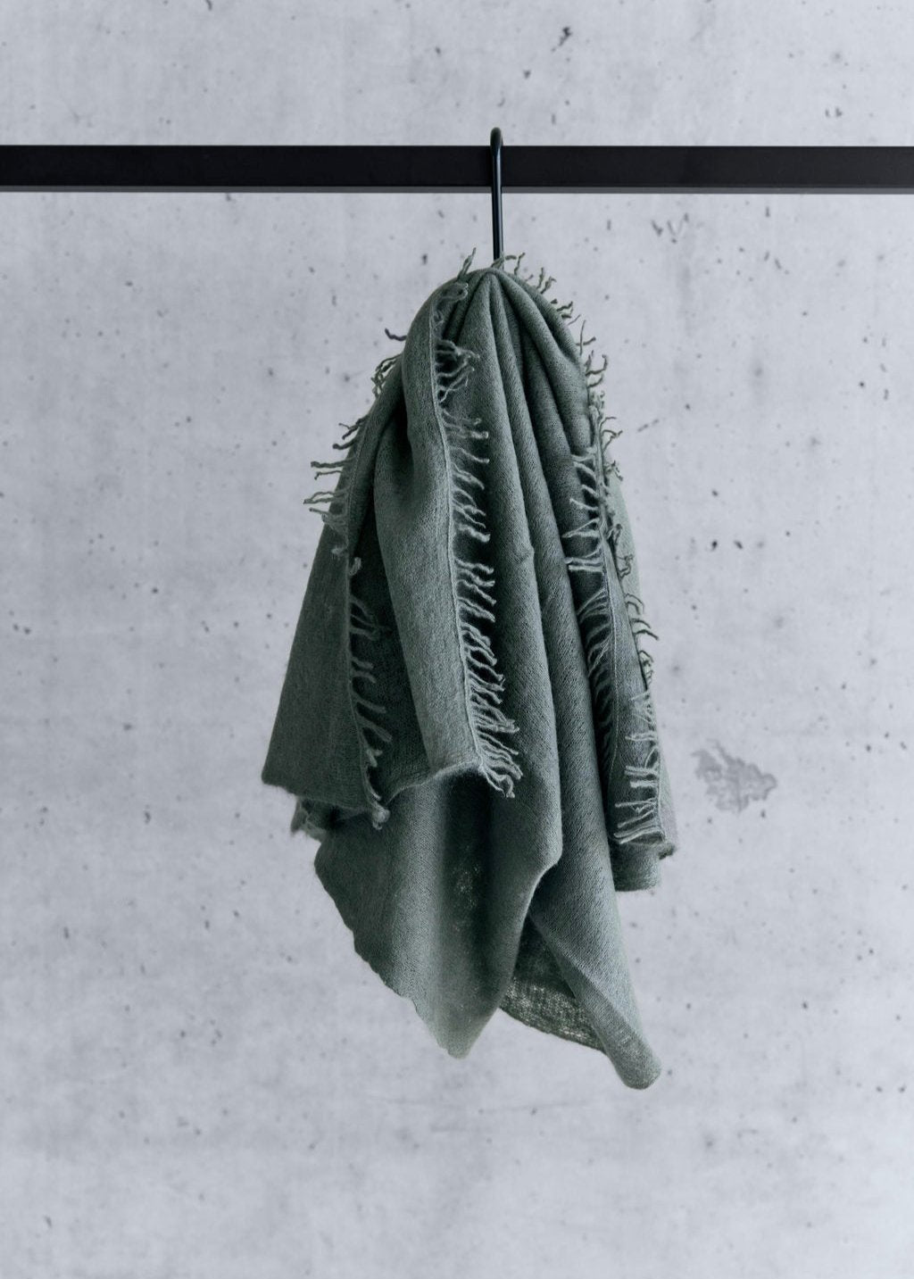 Cashmere Schal olive