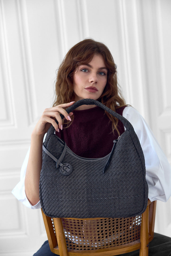 Hobo bag grey