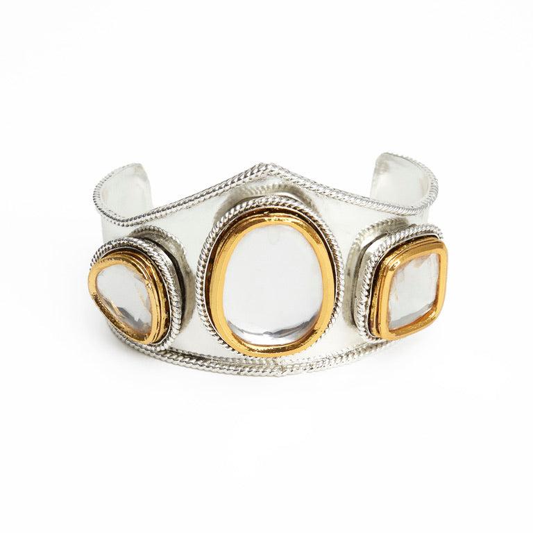 Polki Wonder Woman Handcuff by VALLIYAN by Nitya Arora