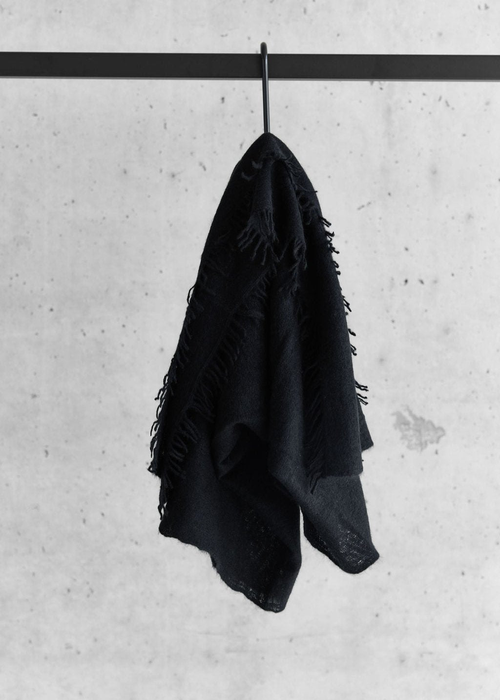 Cashmere Schal schwarz