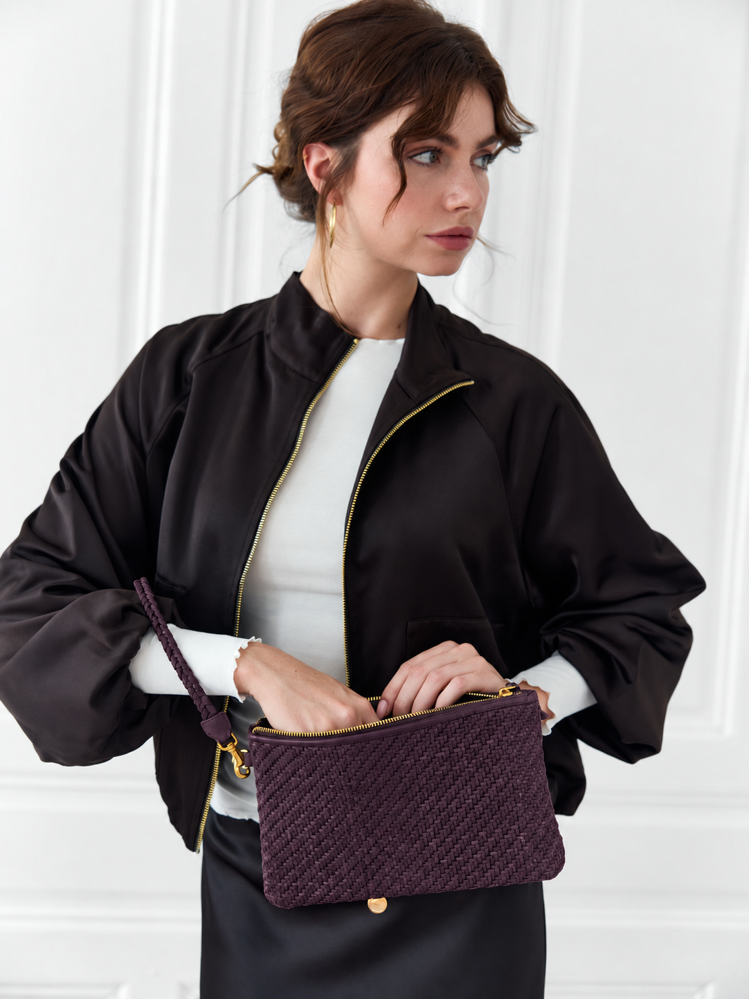 Pouch Maxi plum