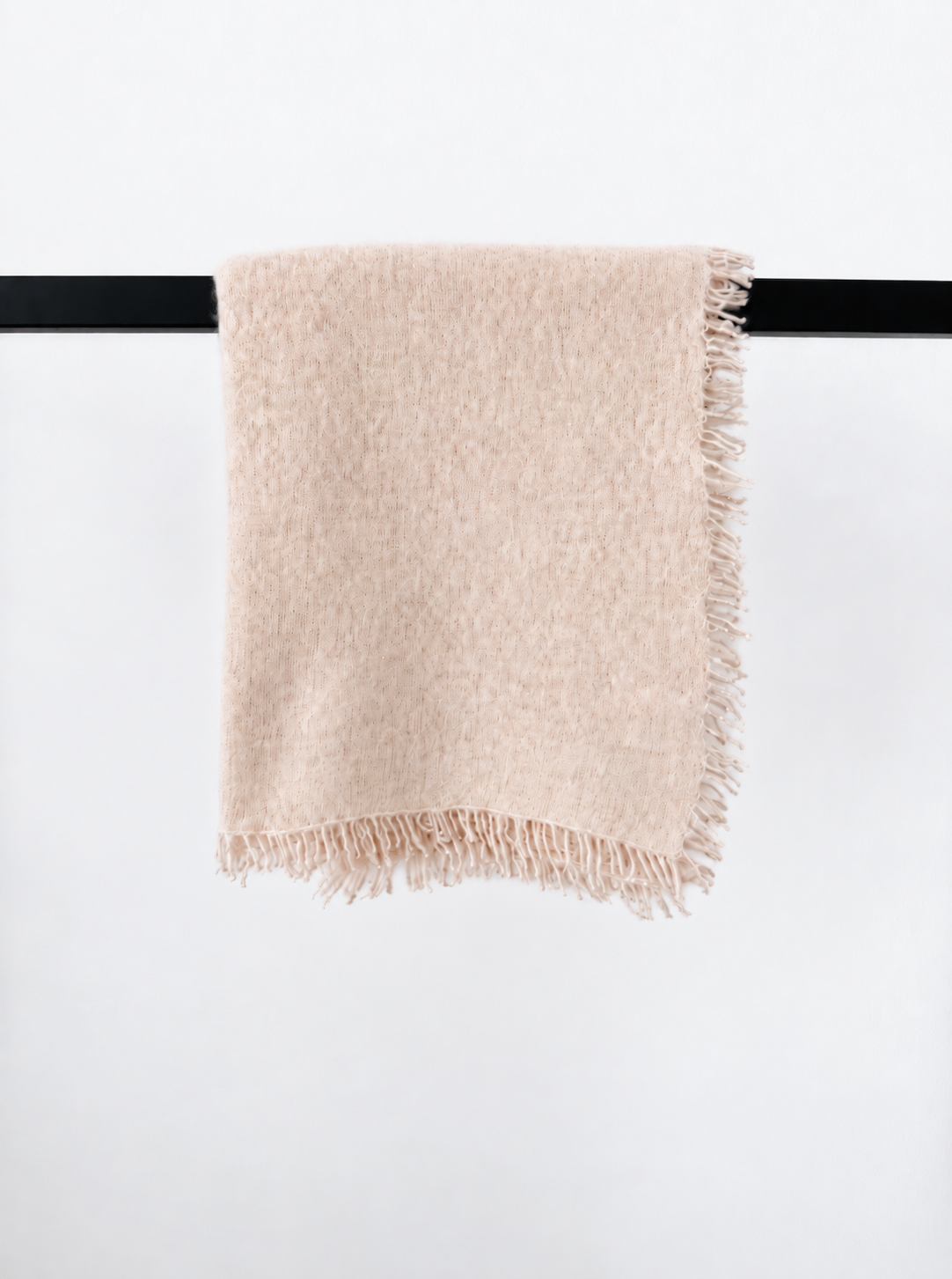 Cashmere Schal vanillebeige