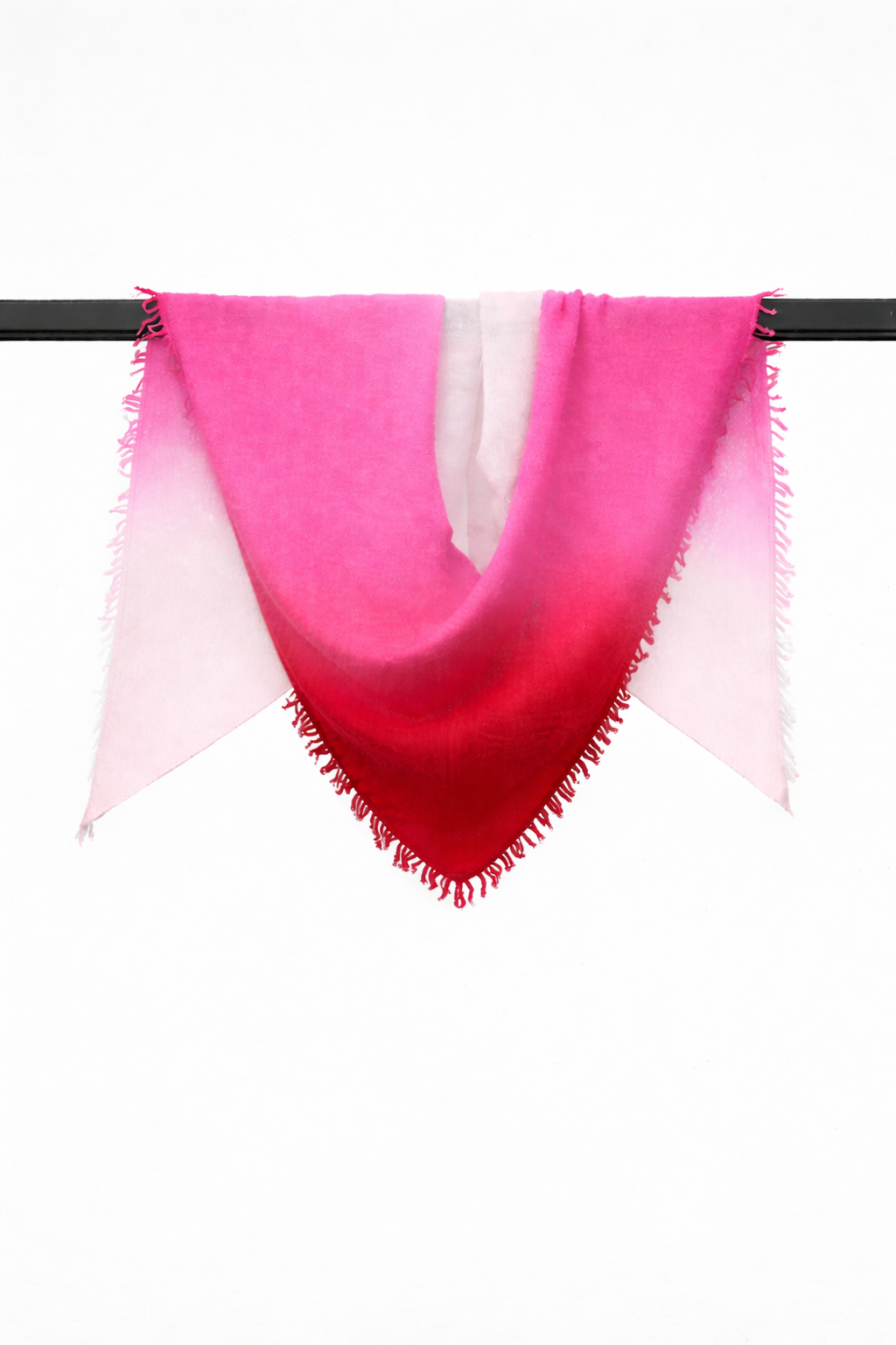 Triangle ombré kirschrot