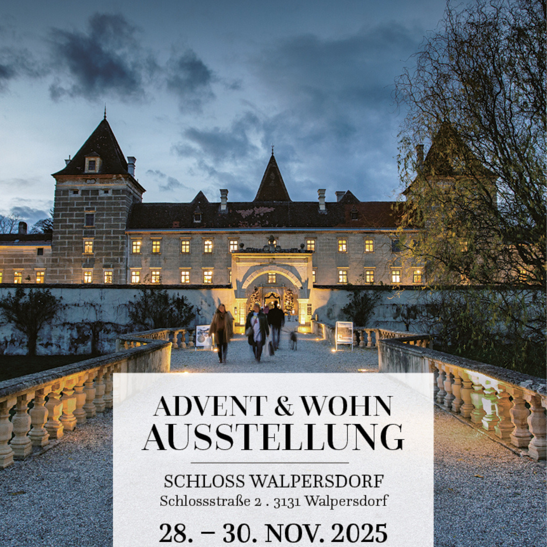 Advent & Wohnausstellung Schloss Walpersdorf