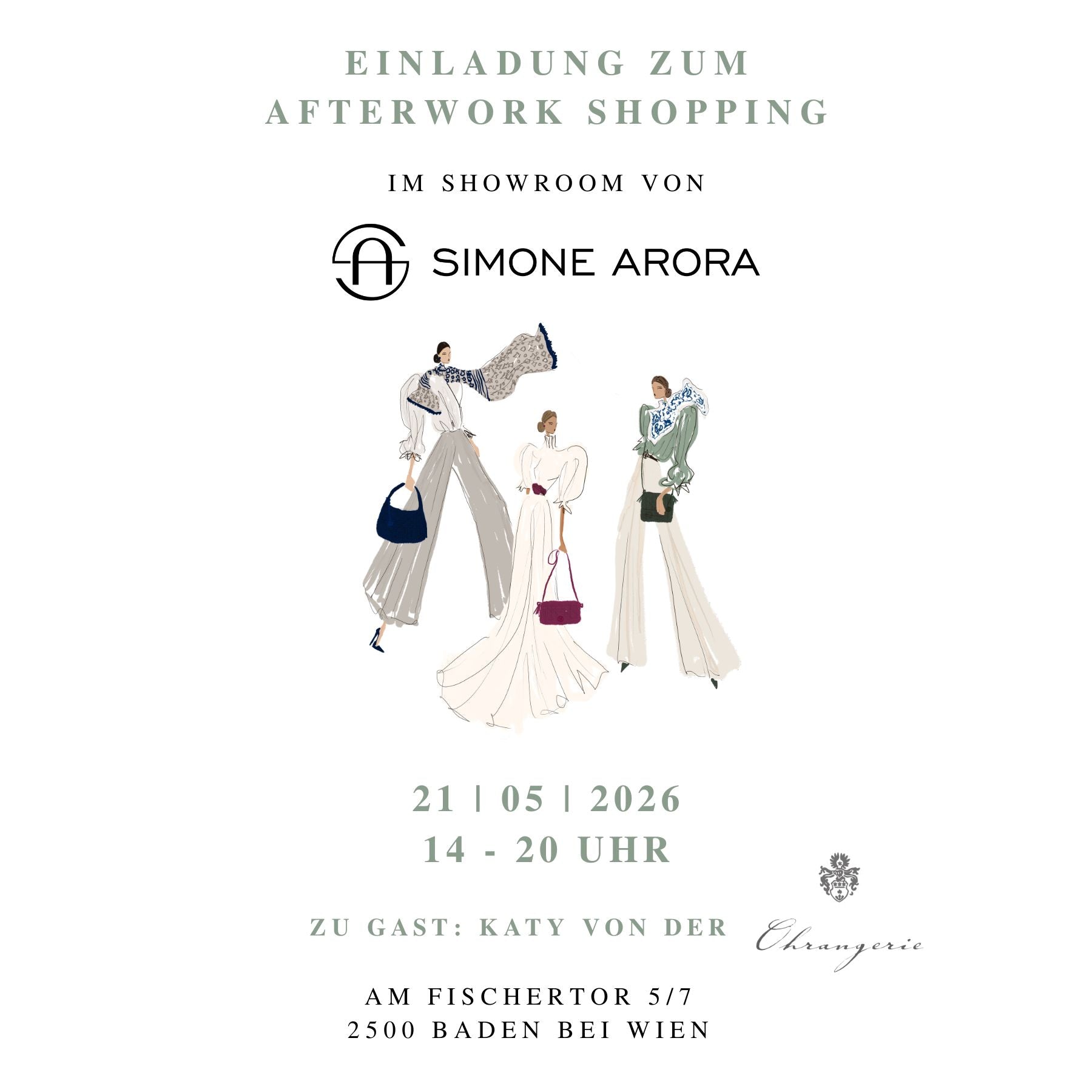 Afterwork Shopping im Showroom Baden bei Wien