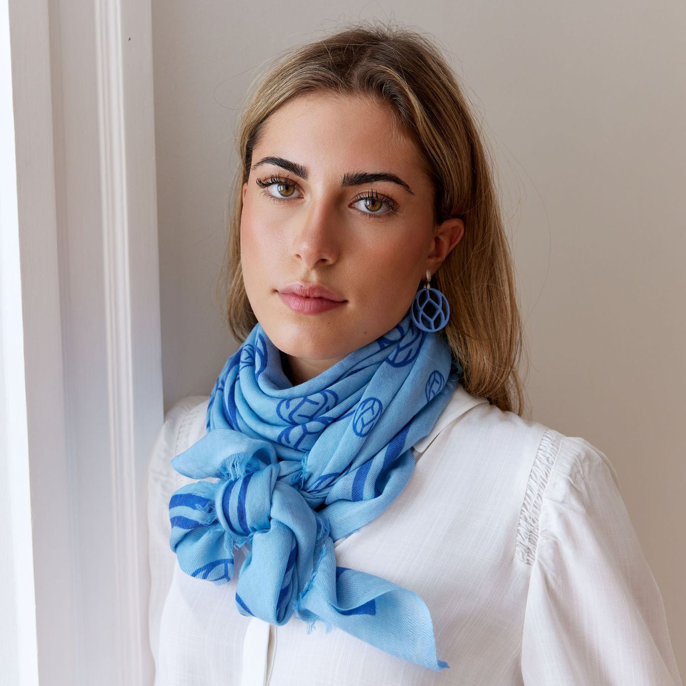 Tuch EDEN blau