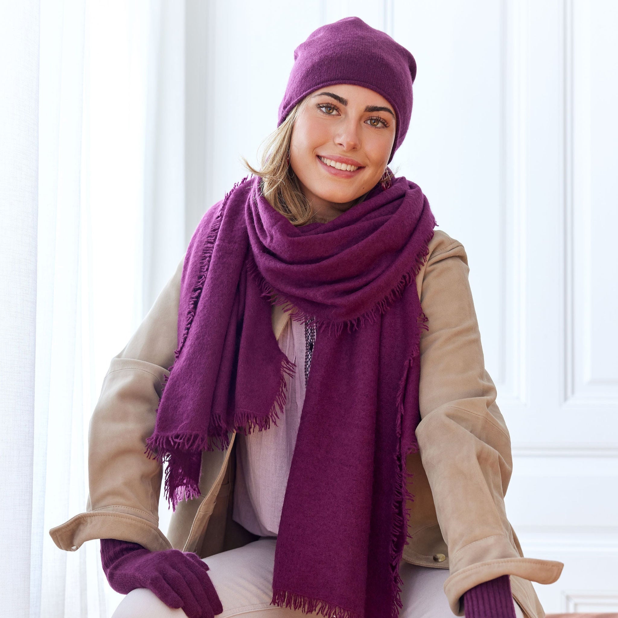cashmere beanie