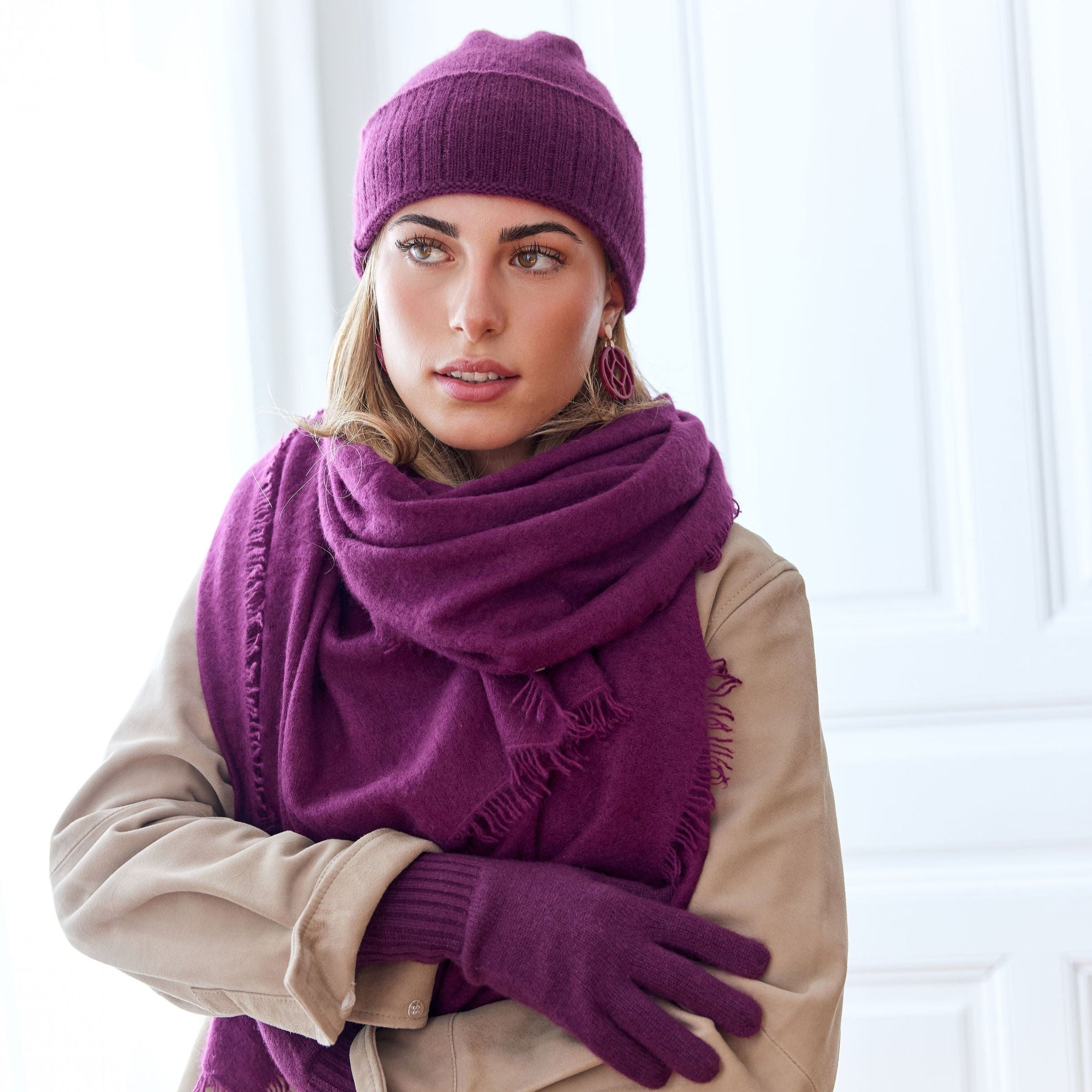 cashmere beanie
