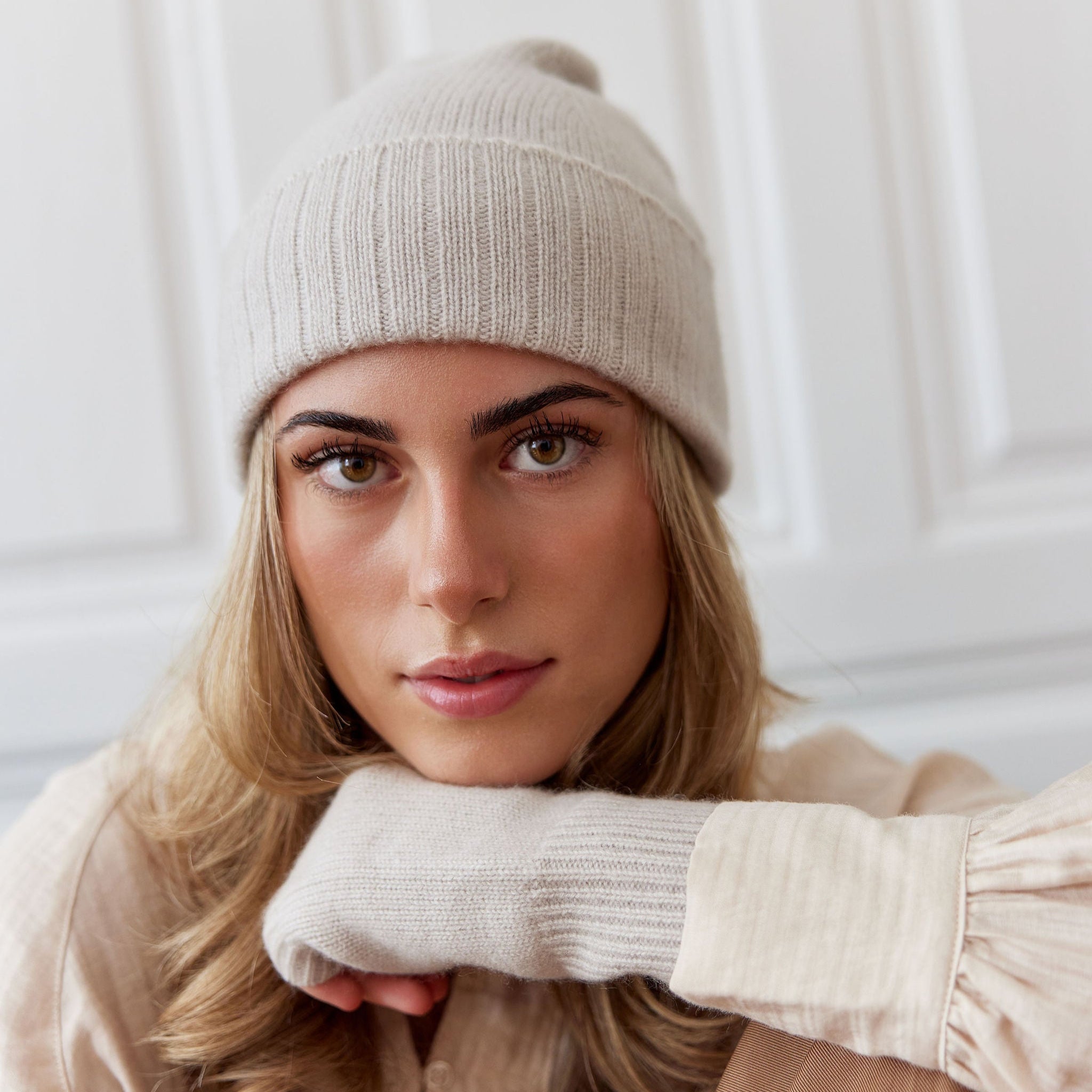 cashmere beanie