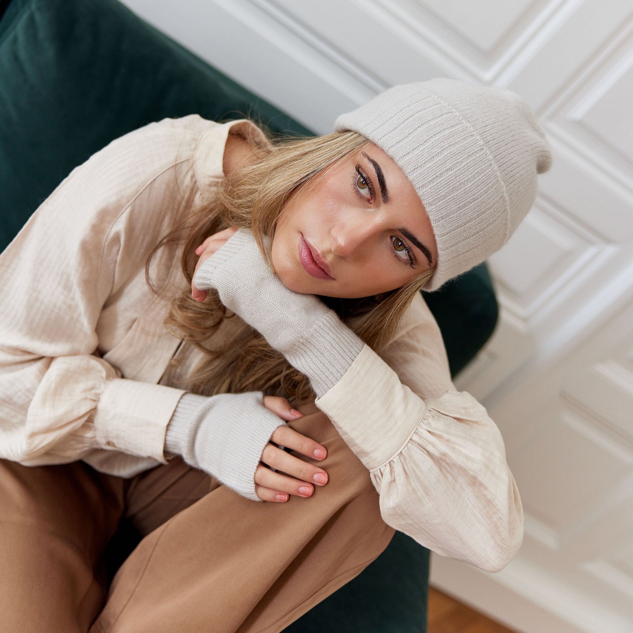 cashmere beanie