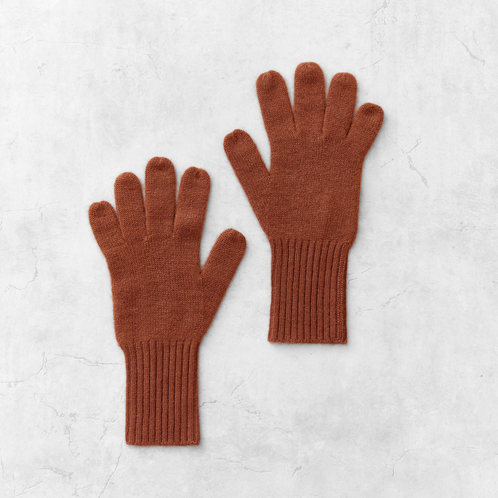 Cashmere Handschuhe braun