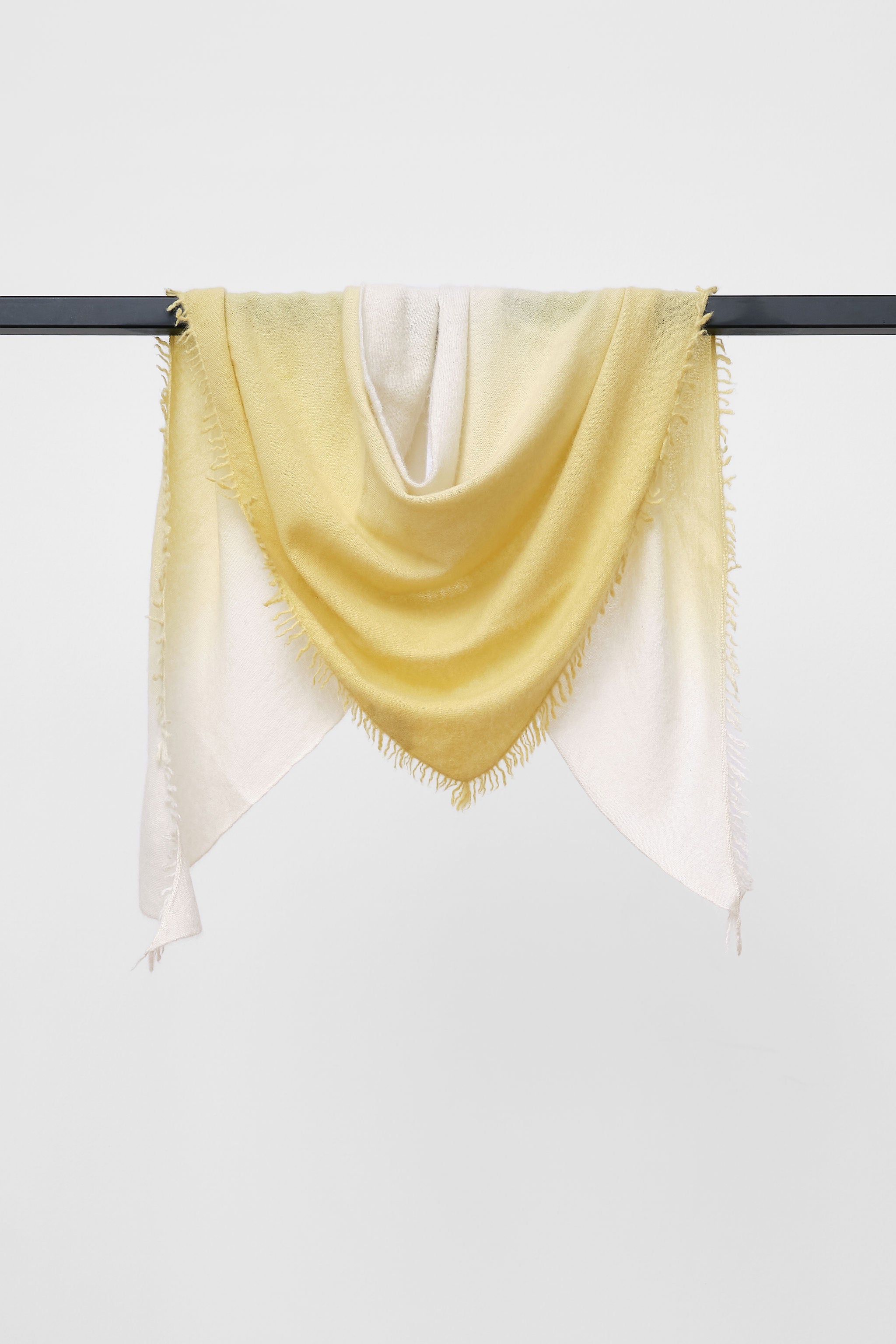 Triangle ombré lemon