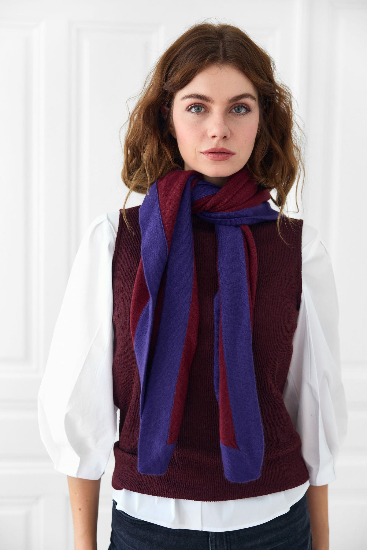 Triangle Bordeaux/Violett