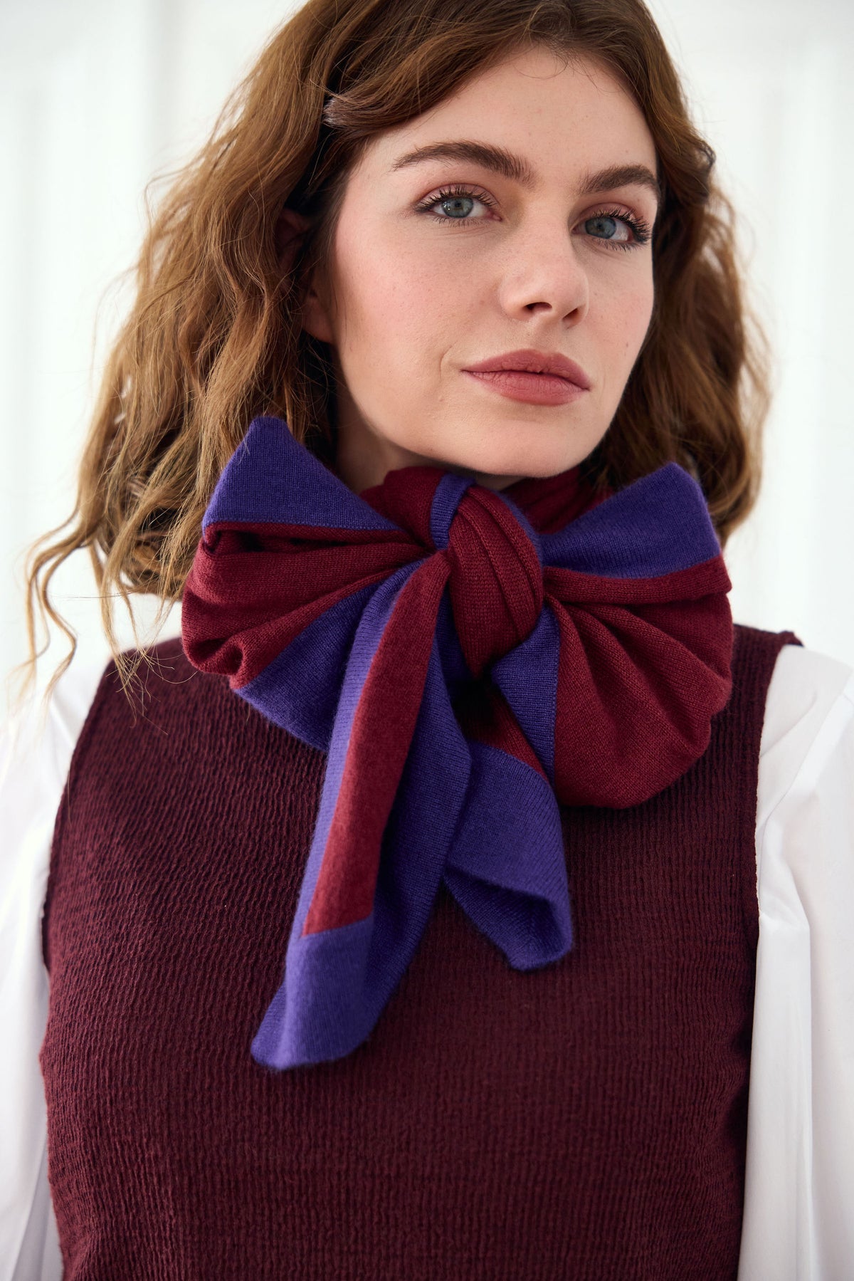 Triangle Bordeaux/Violett
