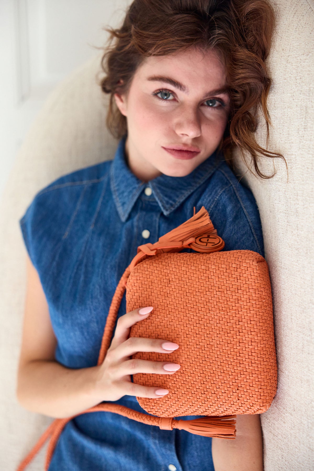 Square Bag orange