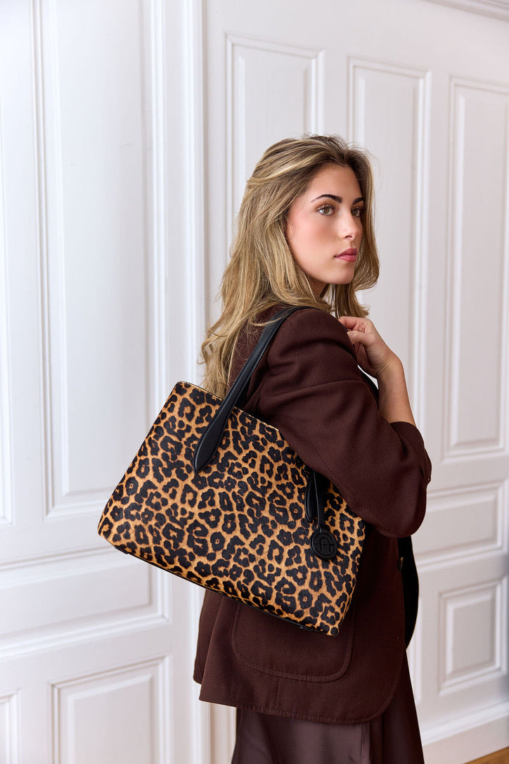 Leopard Luxe Bag – Hairon Leather