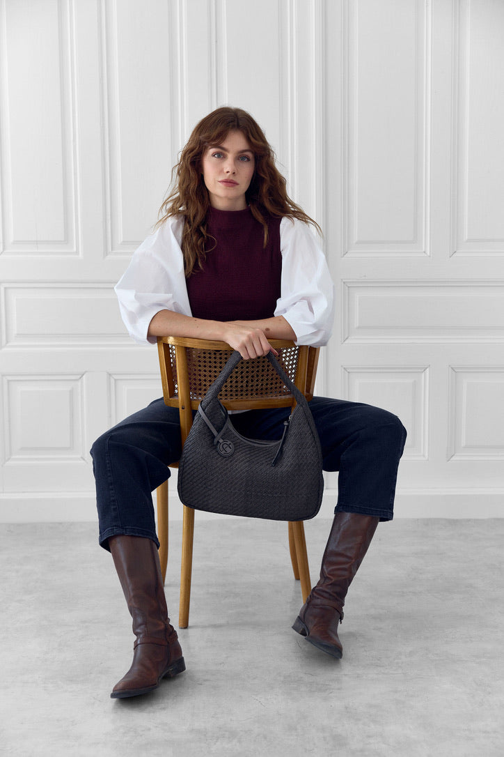 Hobo bag grey