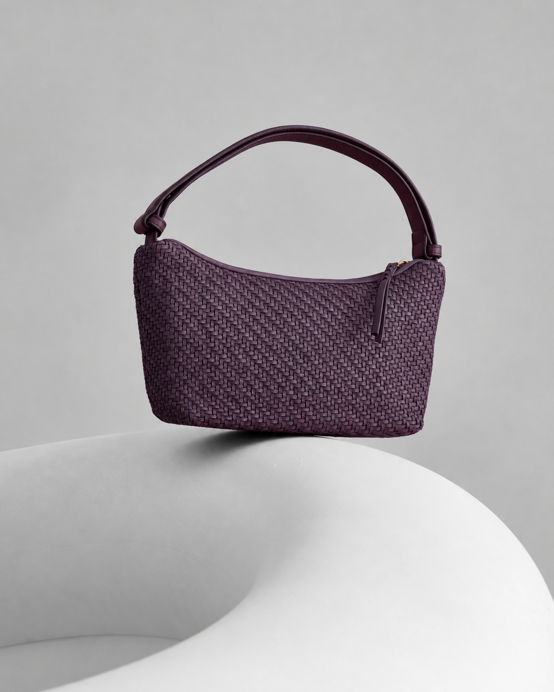 City Bag plum